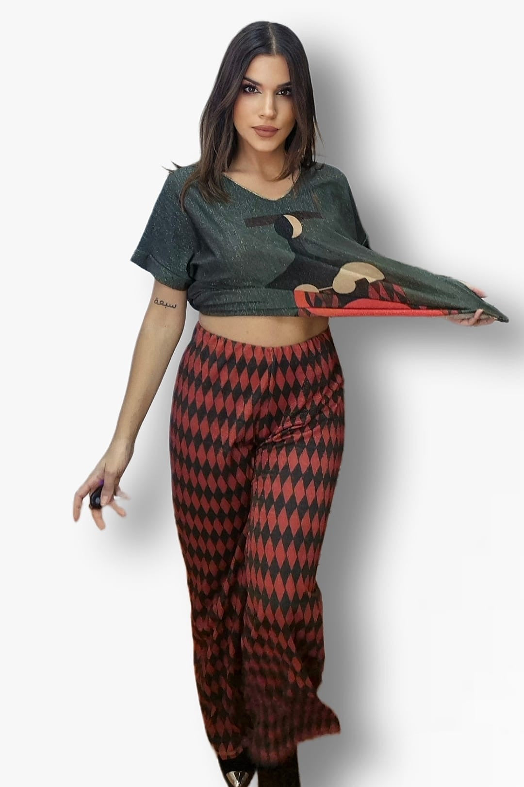 Pantalon Lurex Garza