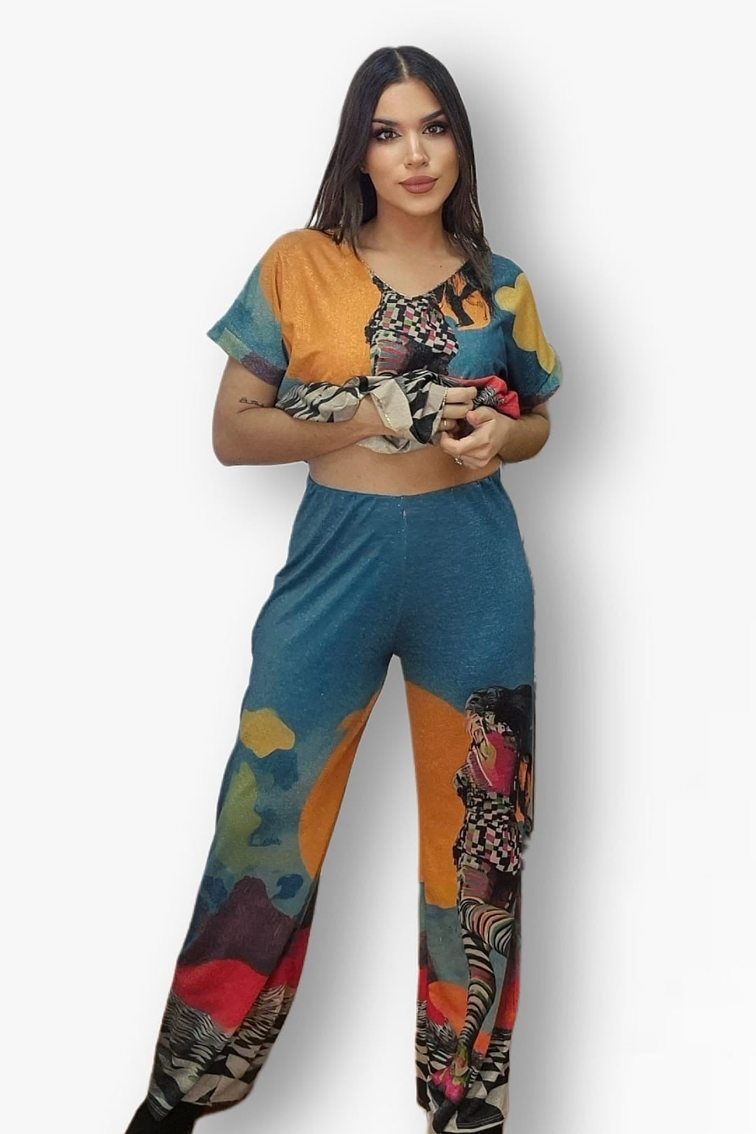 Pantalon Damero Shoes