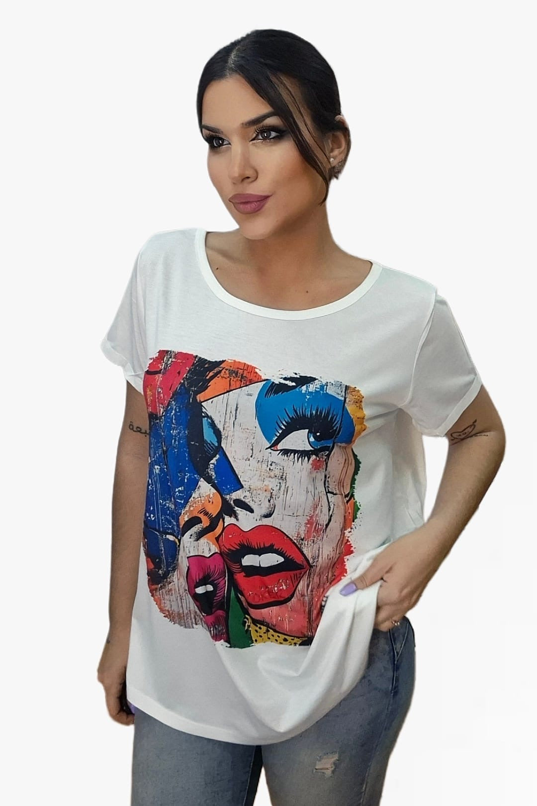Camiseta Cara Comic