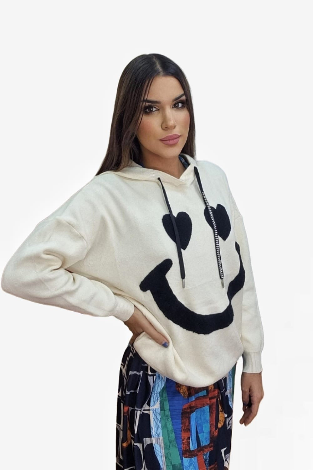 Sudadera Lovely Blanca