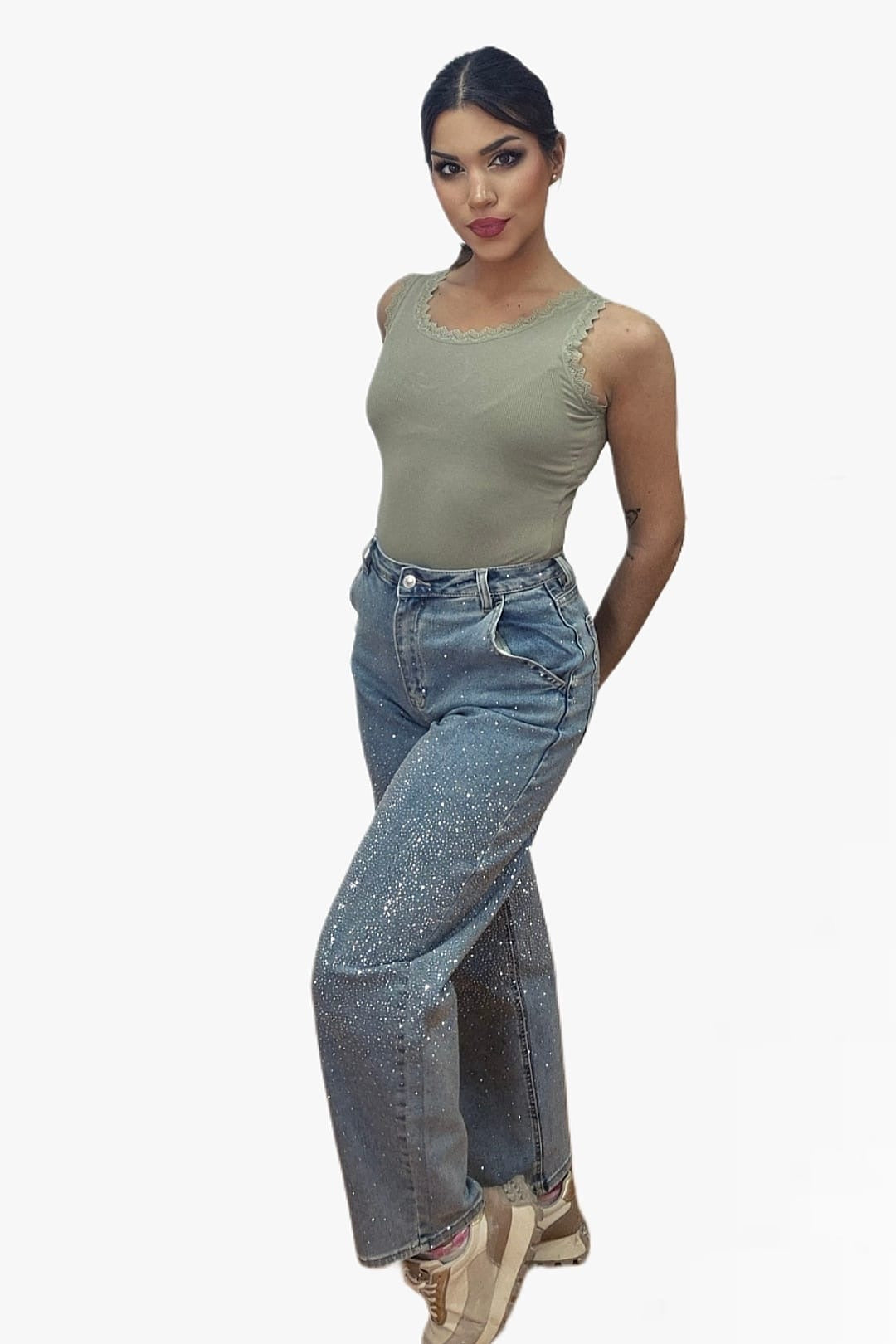 Pantalon Balloon Cristal