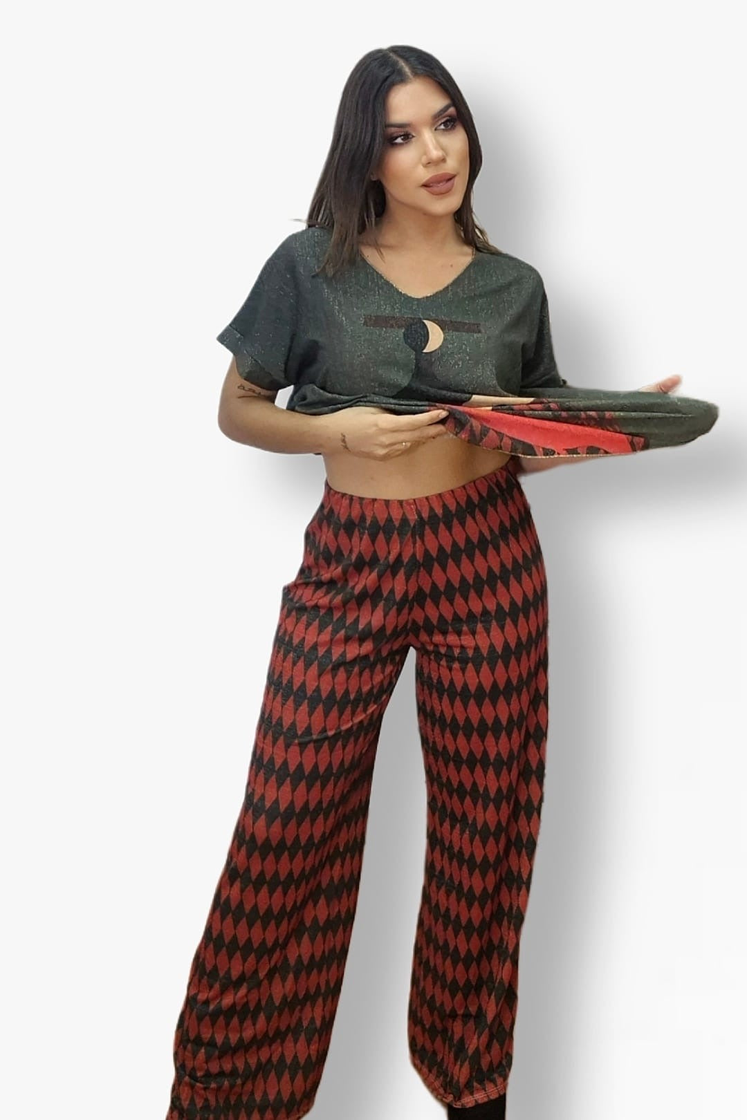 Pantalon Lurex Garza