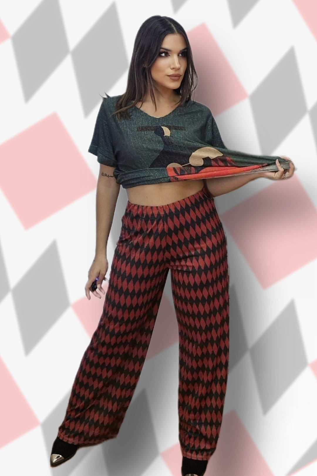 Pantalon Lurex Garza