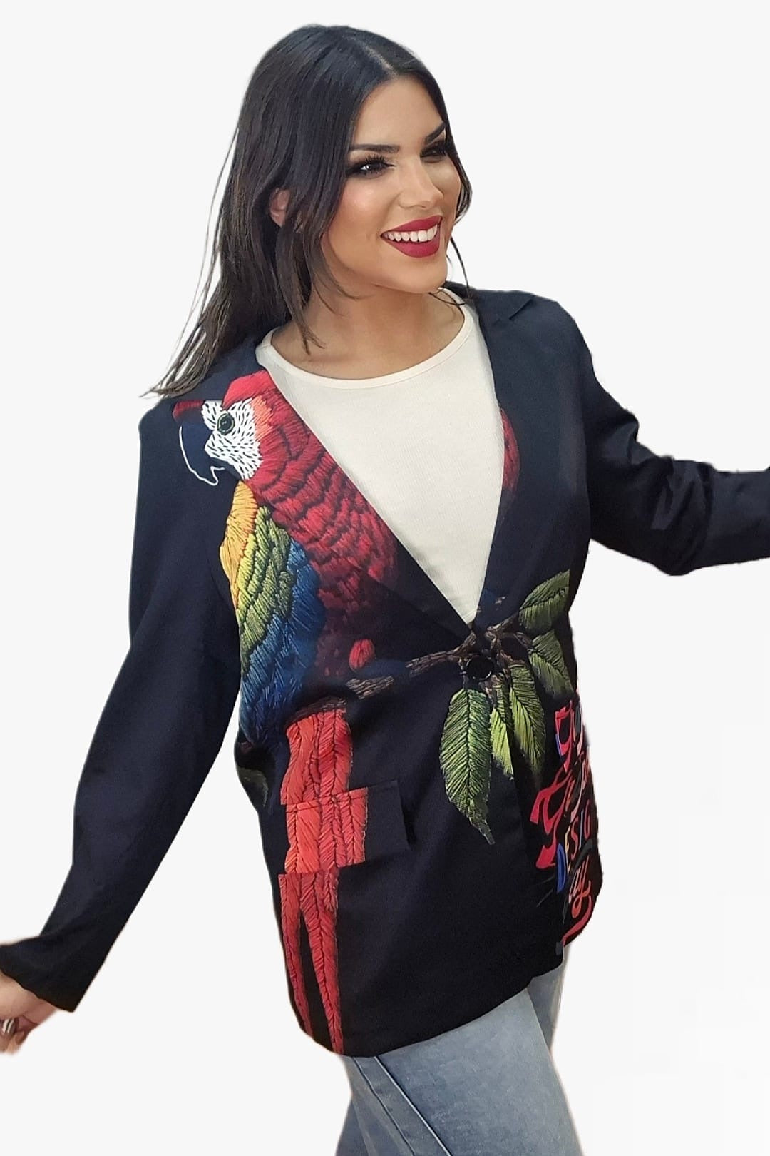 Blazer Cacatua Negra