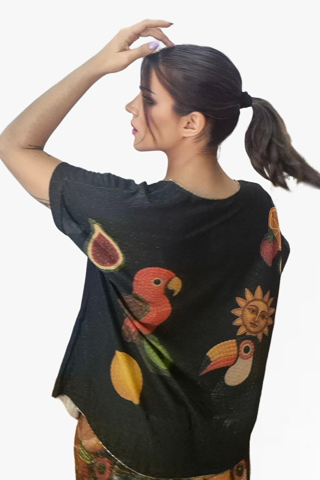 Camiseta Costa Rica Negra