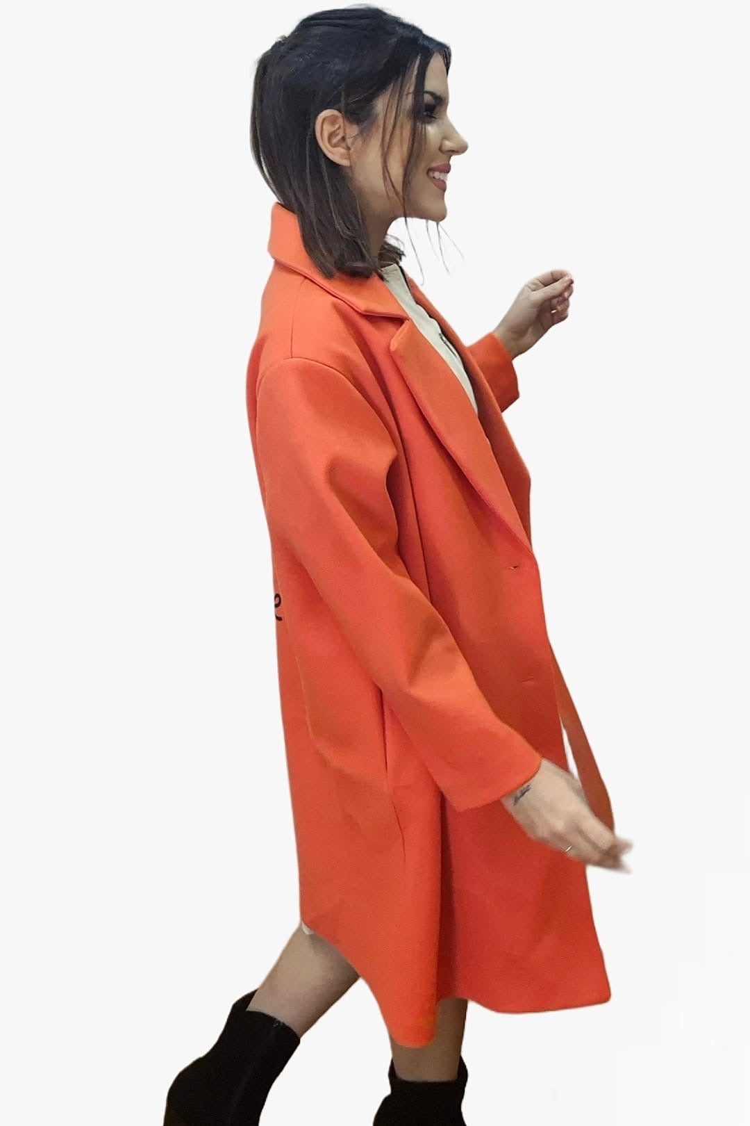 Abrigo Koker Style Coral