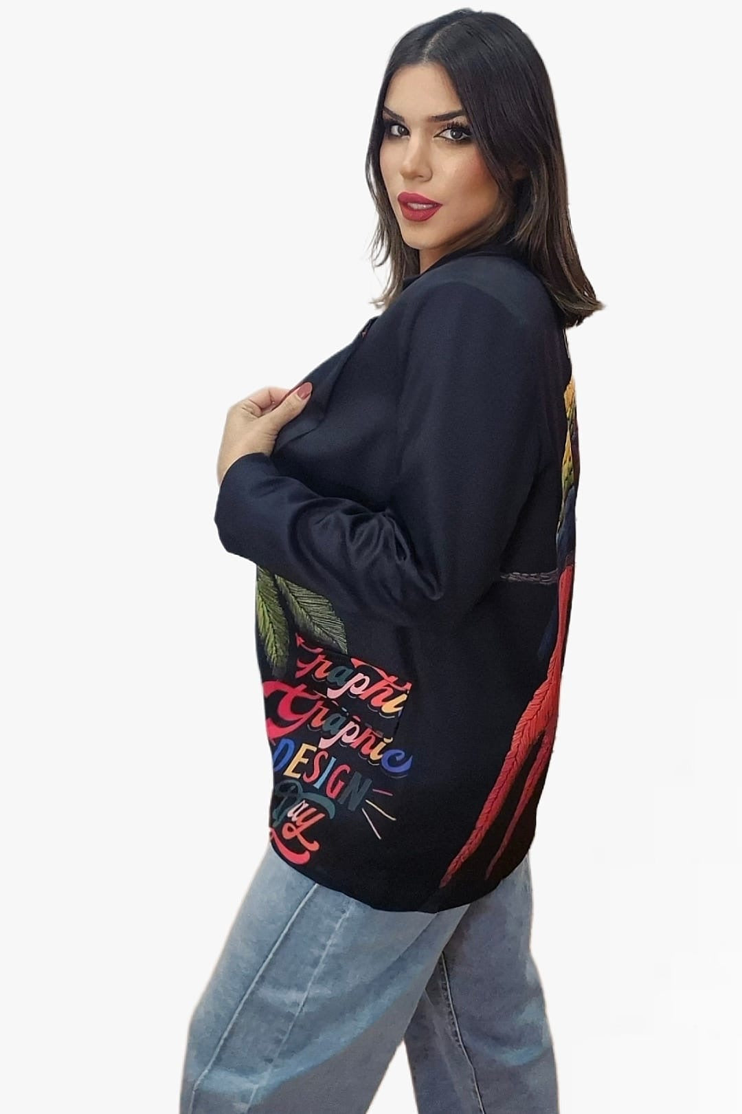 Blazer Cacatua Negra