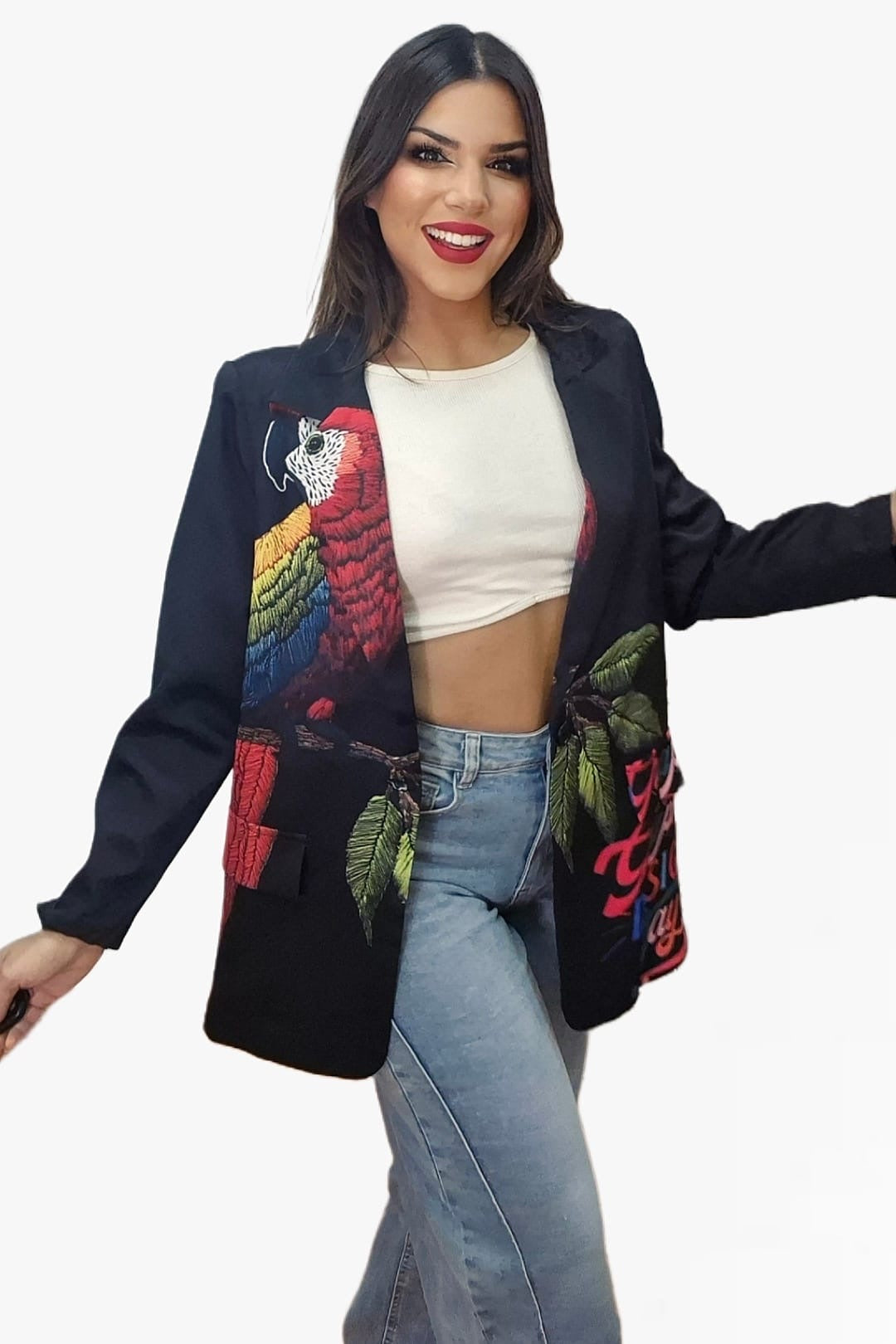 Blazer Cacatua Negra