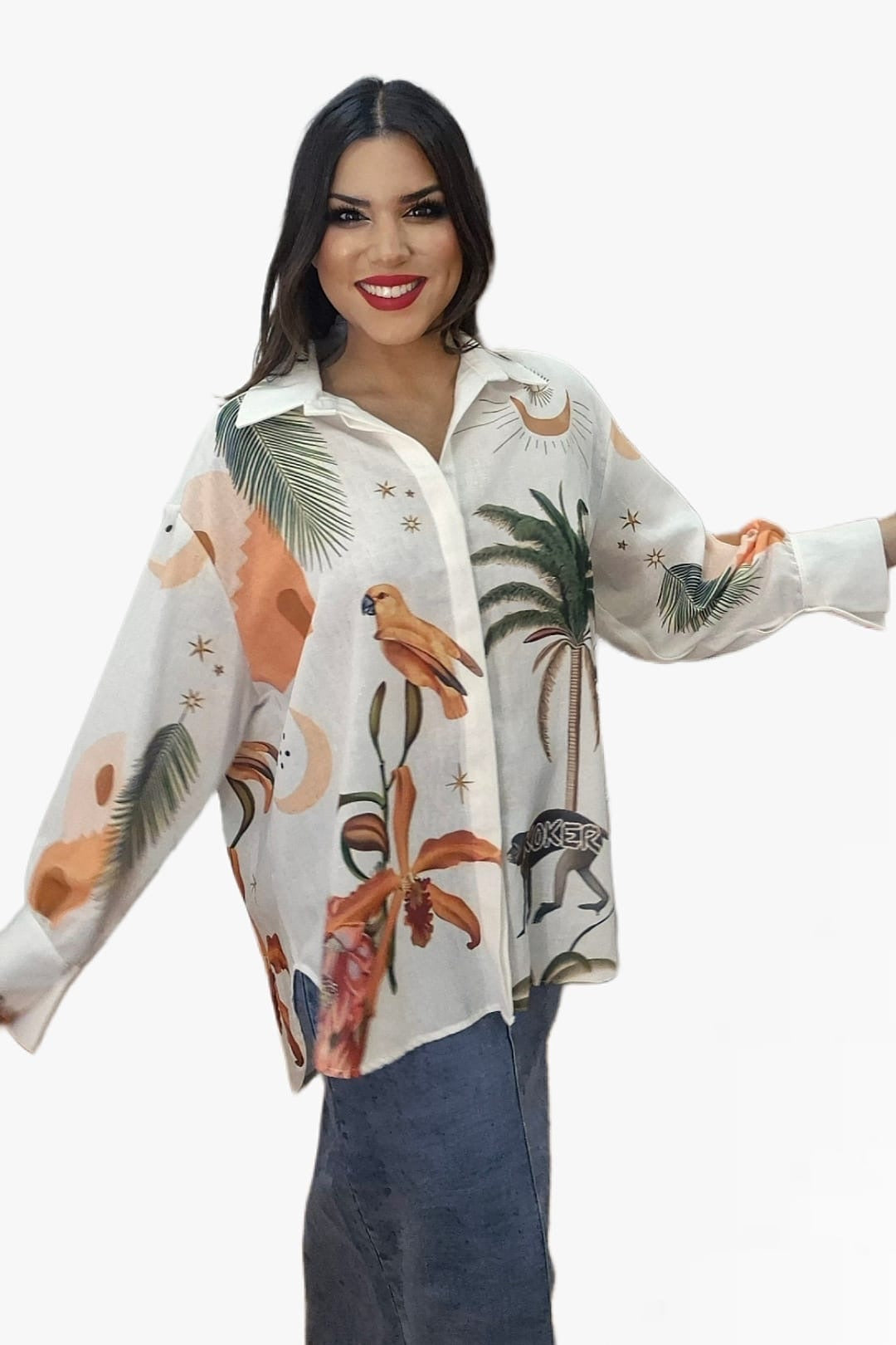 Camisa Palmera Monkey