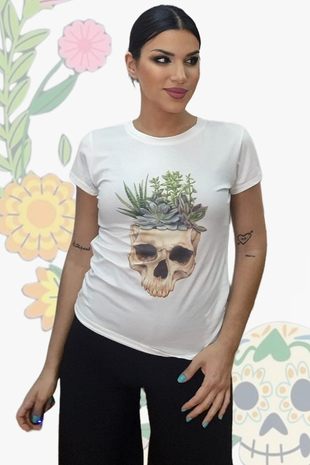 Camiseta Garden Skull