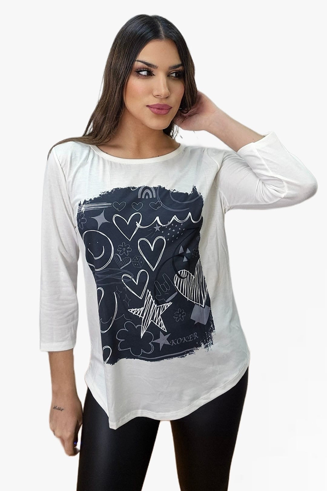 Camiseta Corazon Estrella