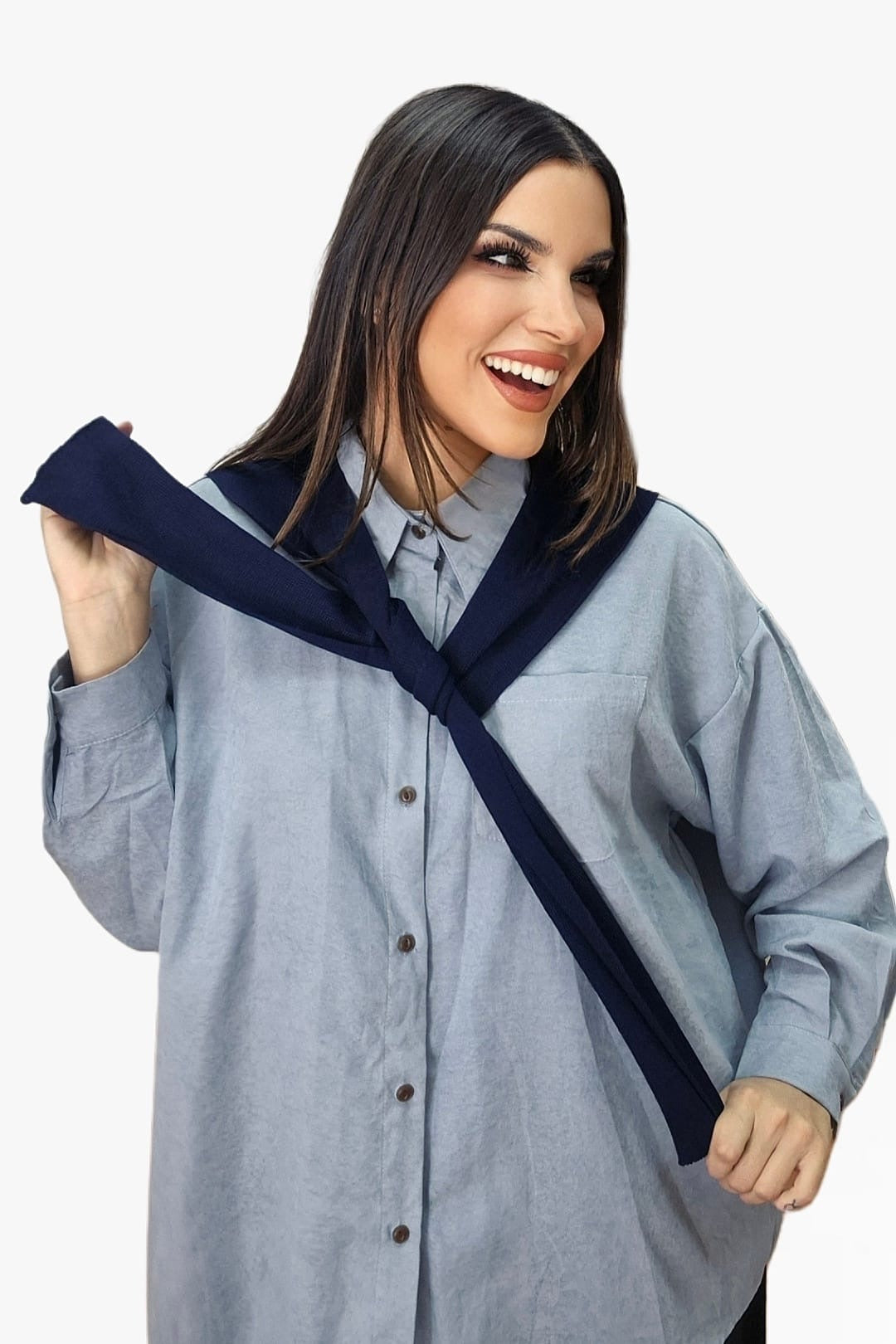 Camisola Comb Jersey Azul