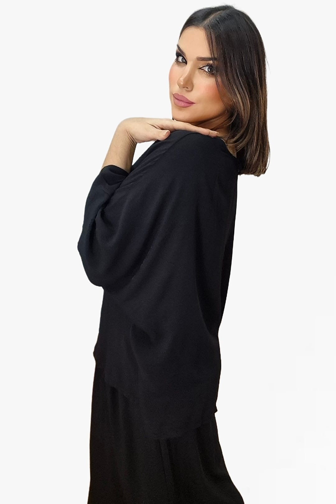 Bluson FLuido Oversize Negro