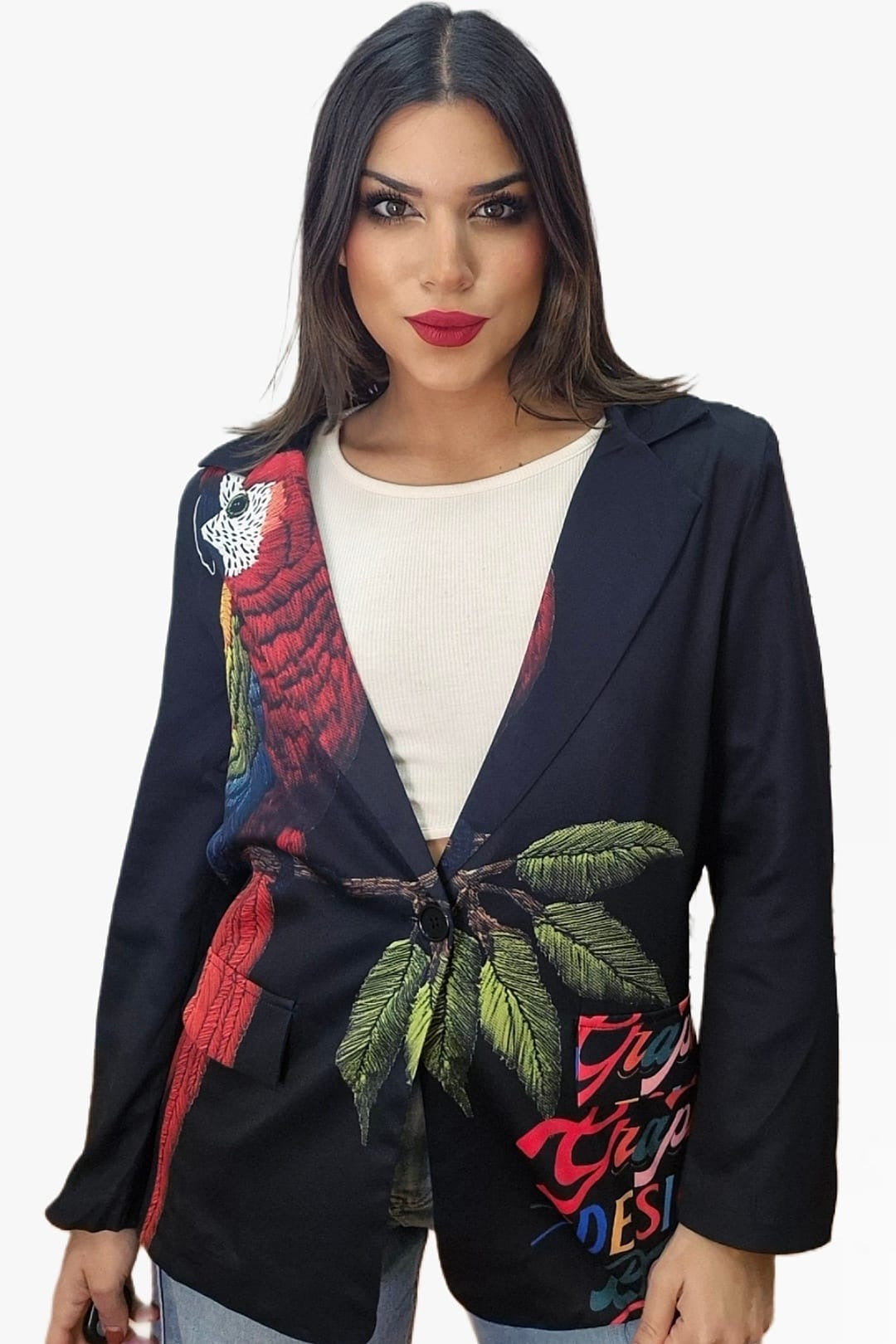 Blazer Cacatua Negra