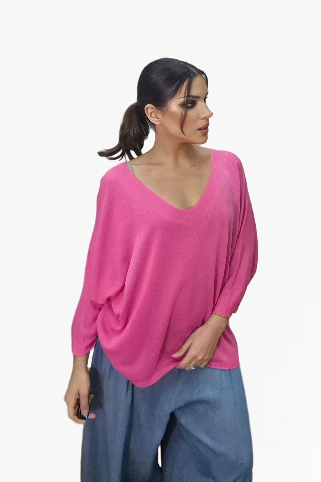 Jersey Spring Basic Fucsia