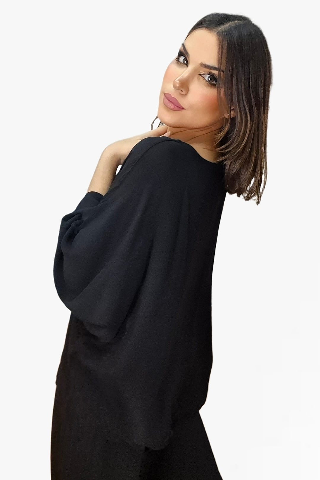 Bluson FLuido Oversize Negro