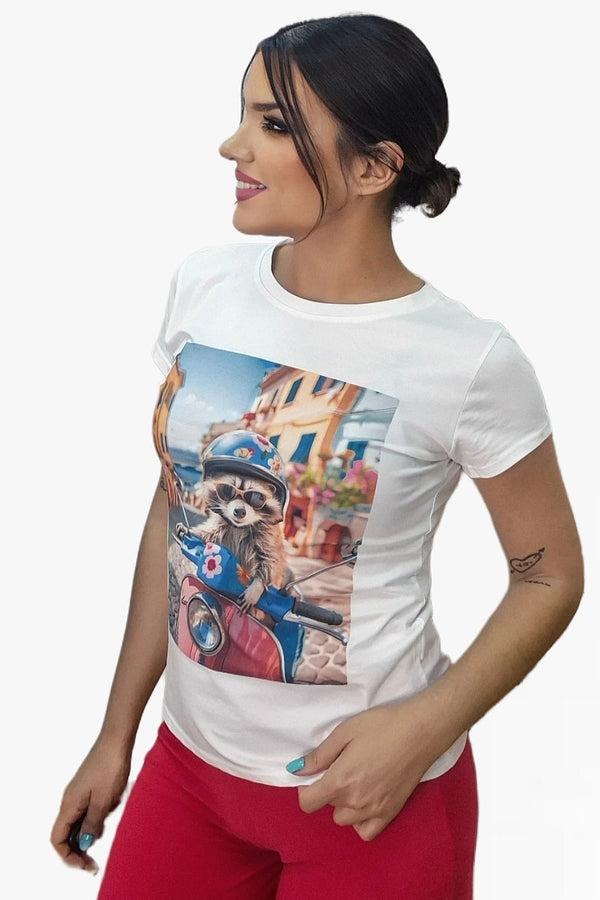 Camiseta Mapache
