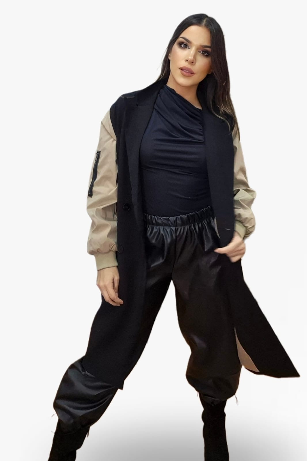 Abrigo Bomblazer Camel