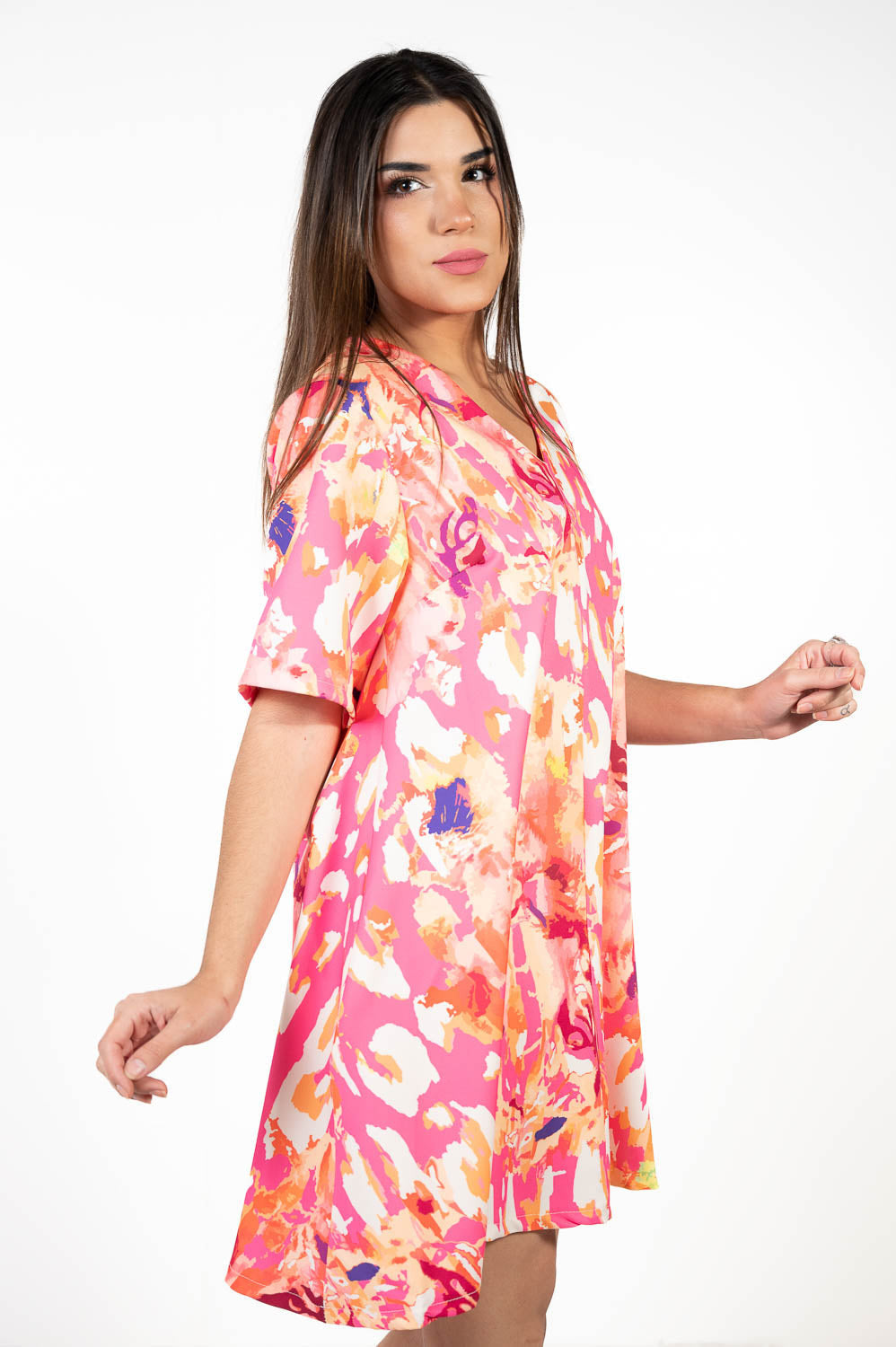 Vestido Tigger Fucsia