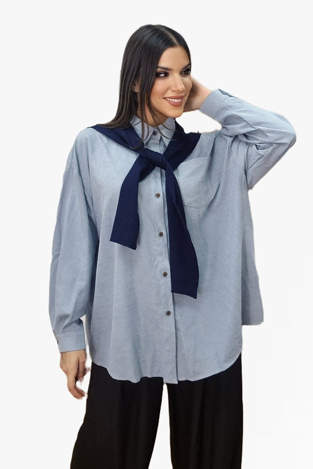 Camisola Comb Jersey Azul