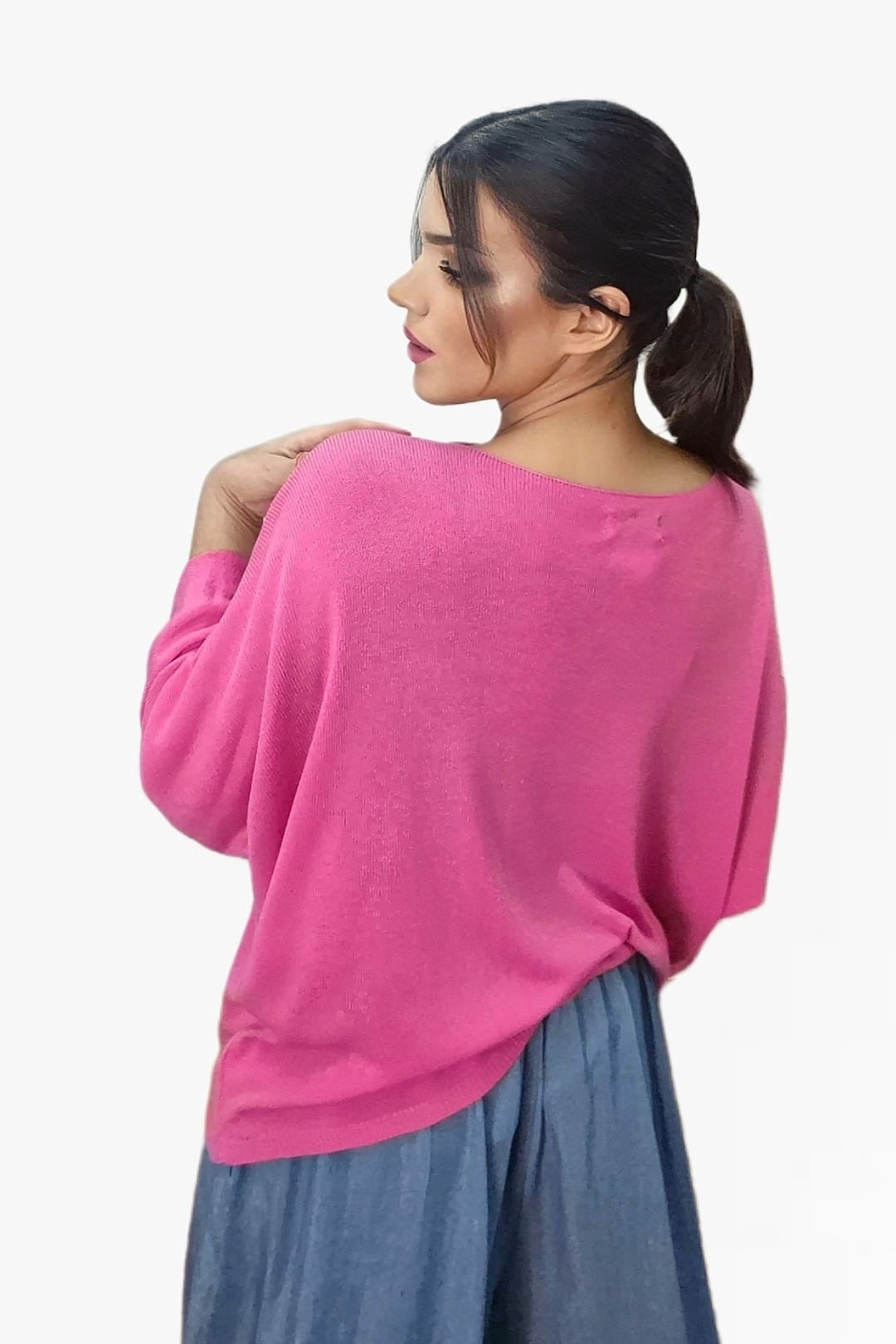 Jersey Spring Basic Fucsia