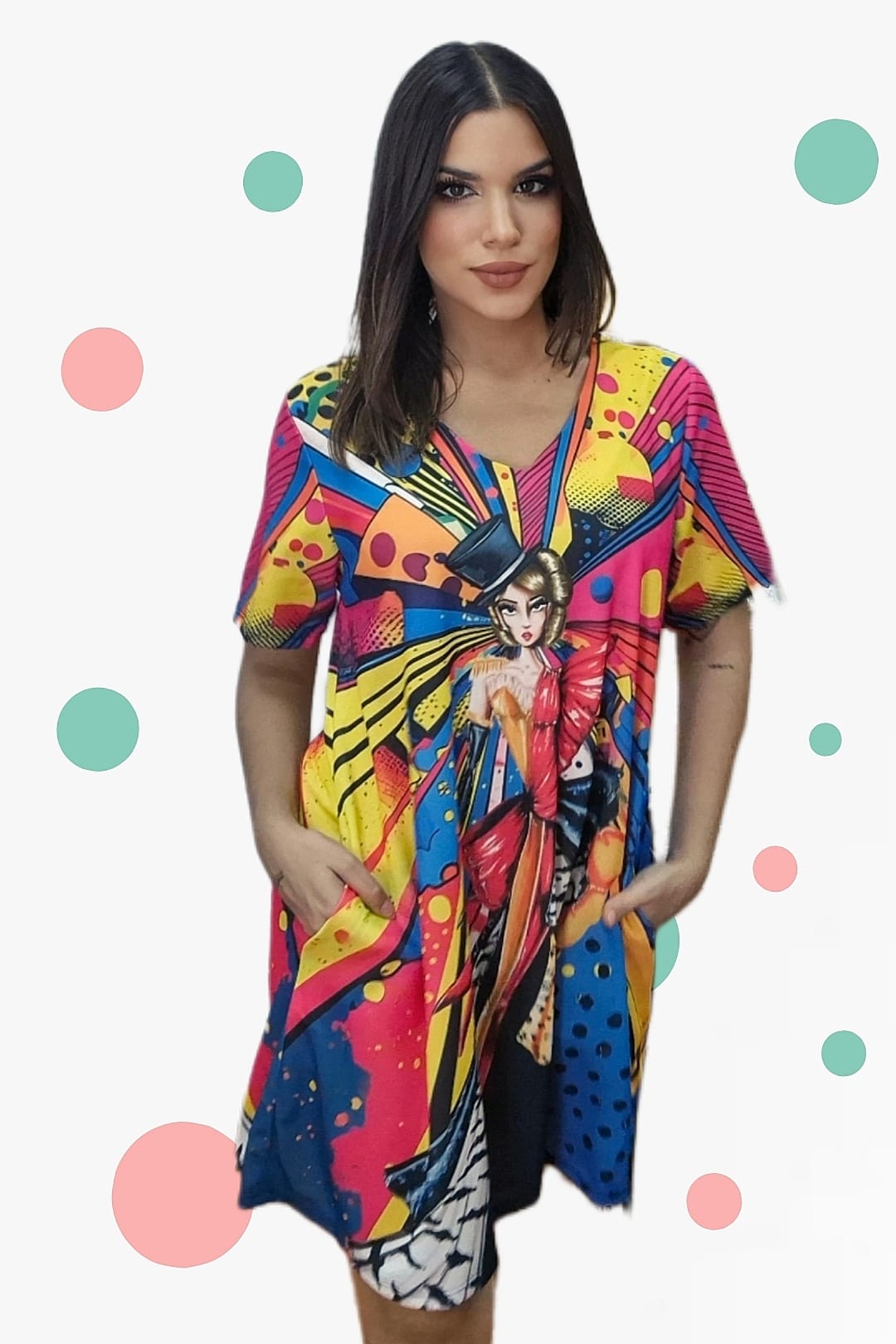 Vestido Comic Siluette