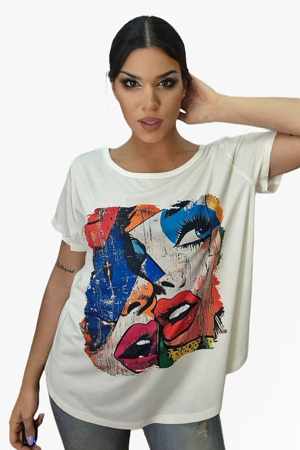 Camiseta Cara Comic