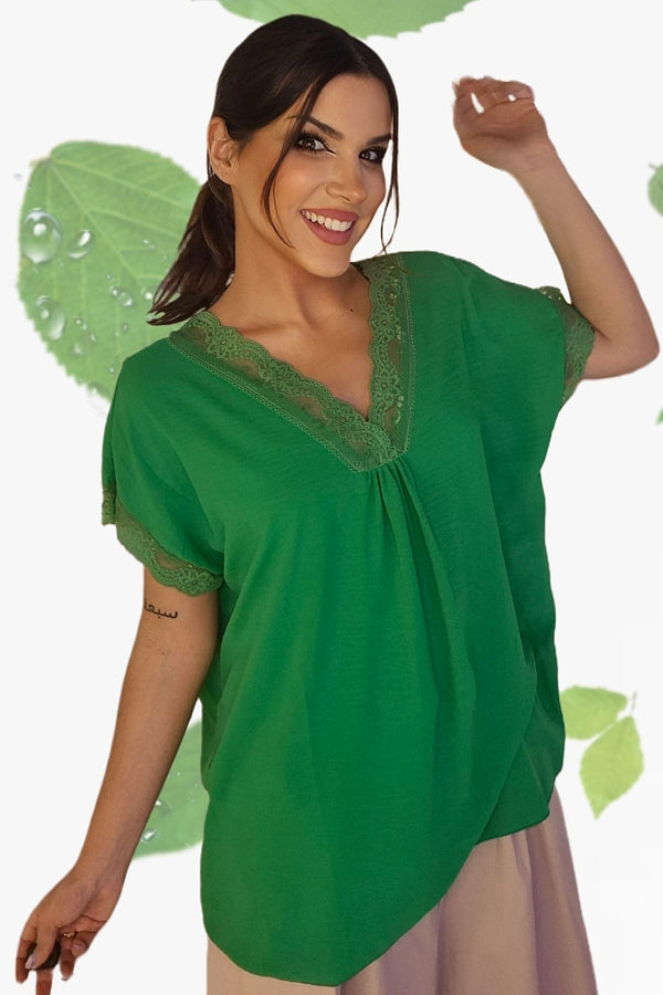 LENCERA MANGA UNICA VERDE