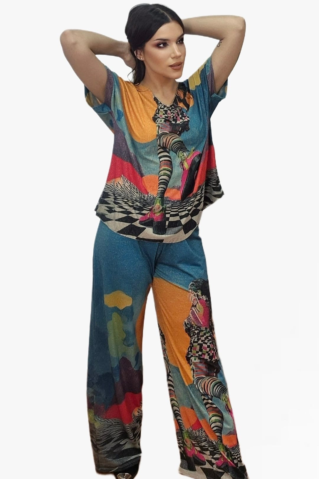 Pantalon Damero Shoes