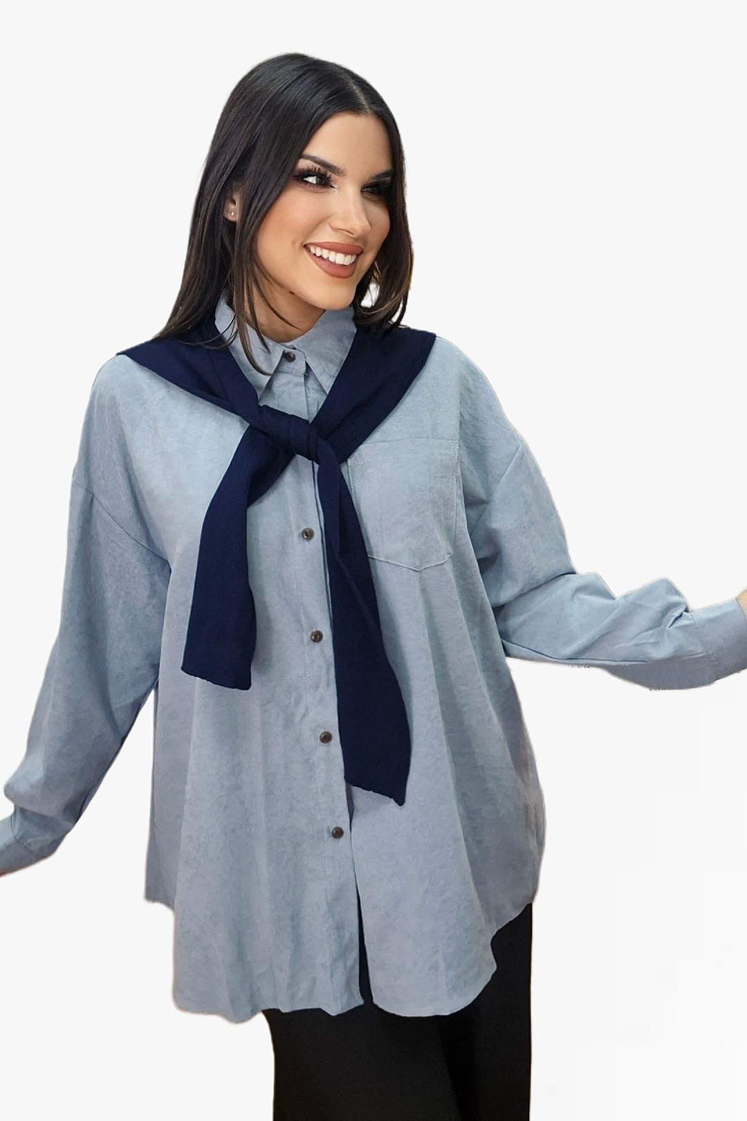 Camisola Comb Jersey Azul