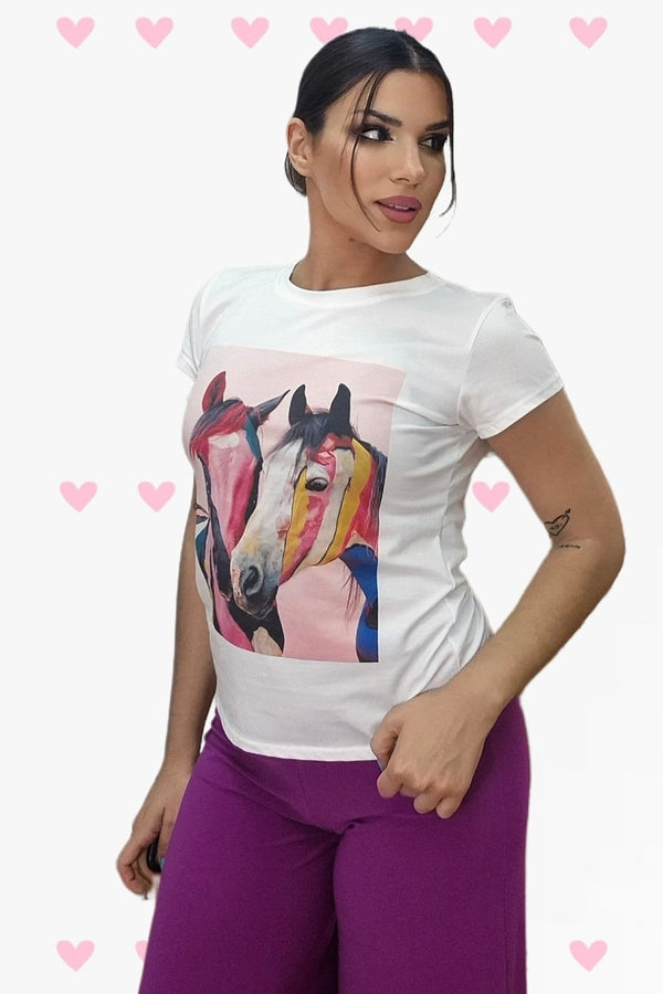 Camiseta Horses