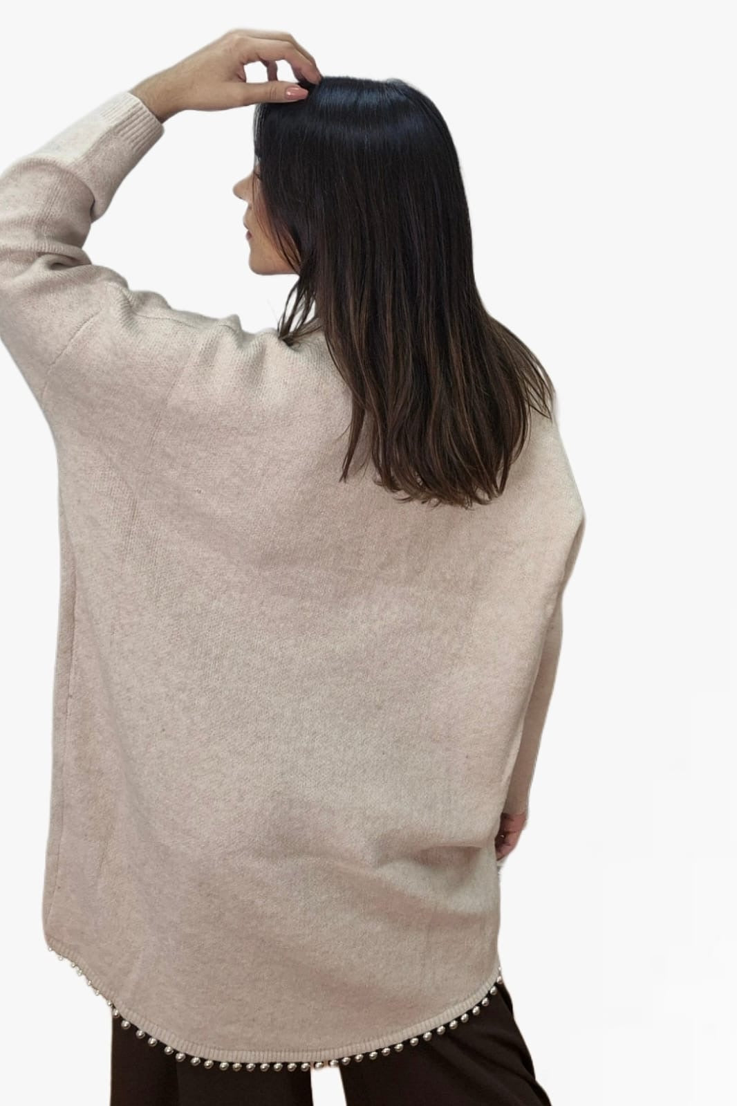 Jersey Perlas Bajo Beige