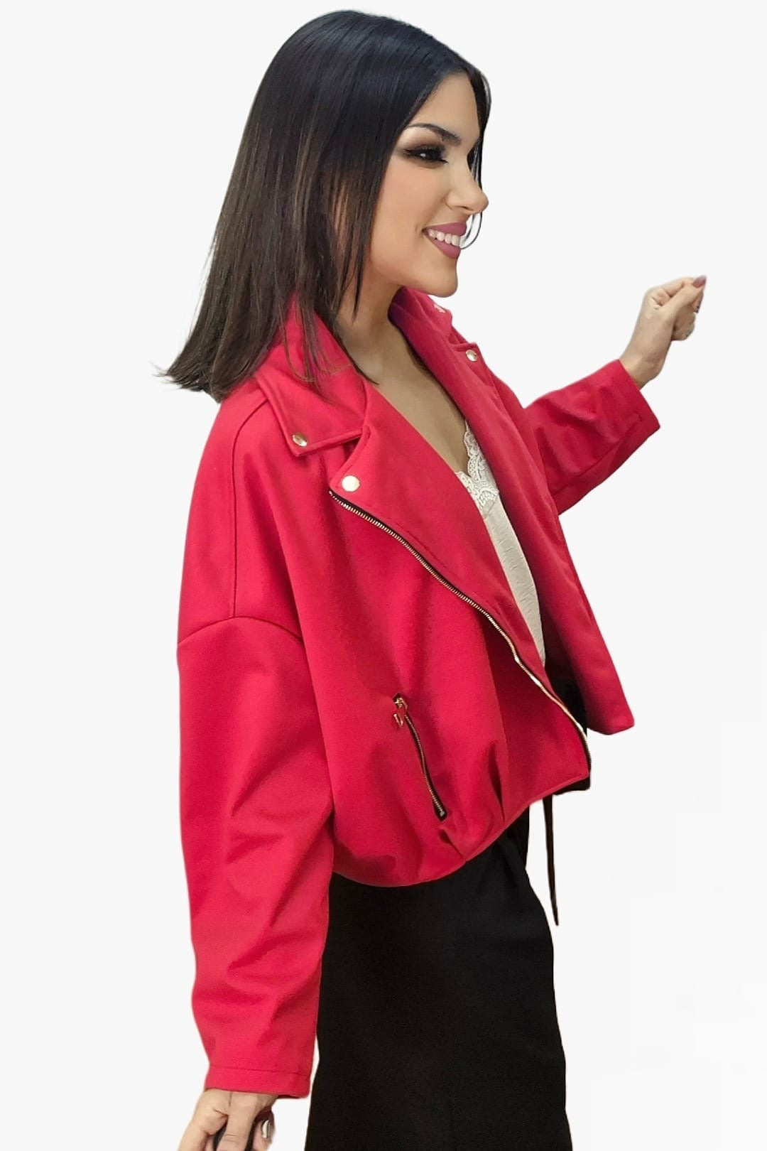 Bomber Pinzas Roja