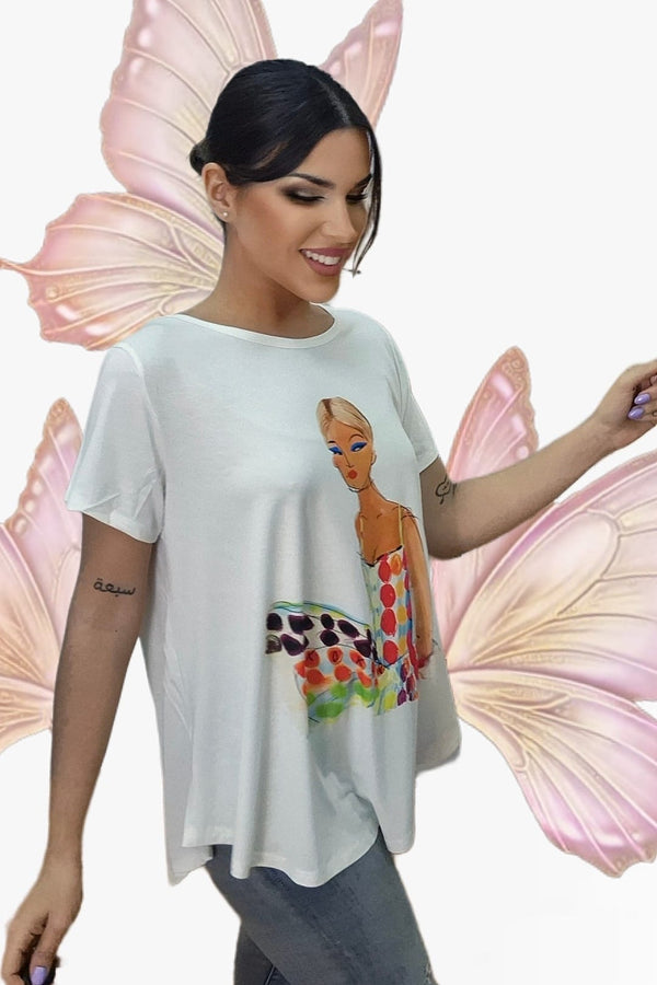 Camiseta Mujer Topos
