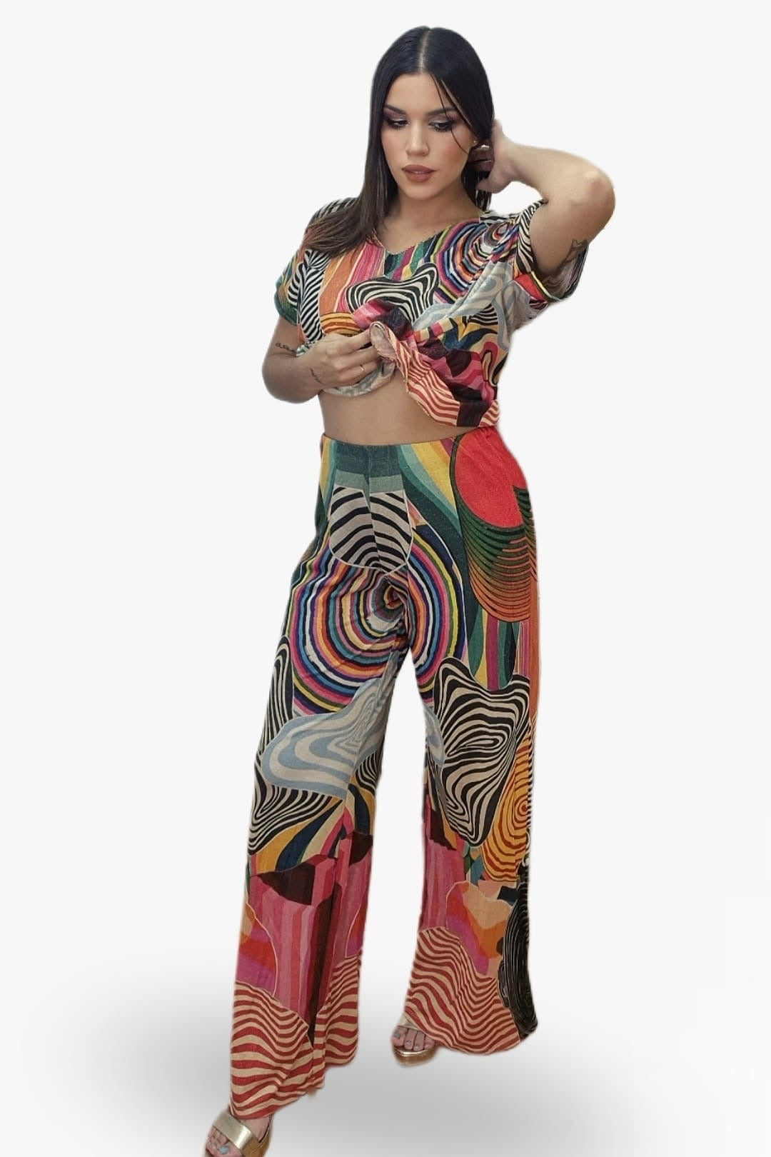 Pantalon Crazy Lines