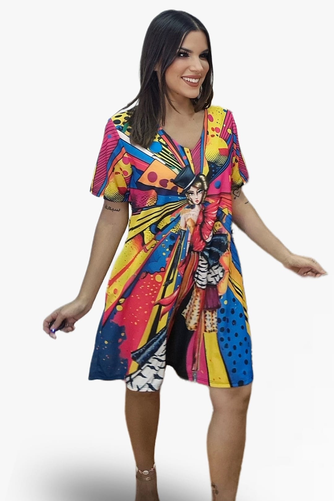 Vestido Comic Siluette