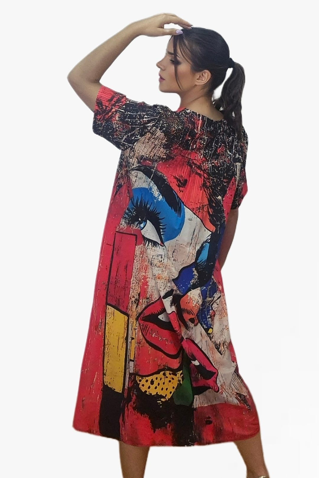 Vestido Caras Comic