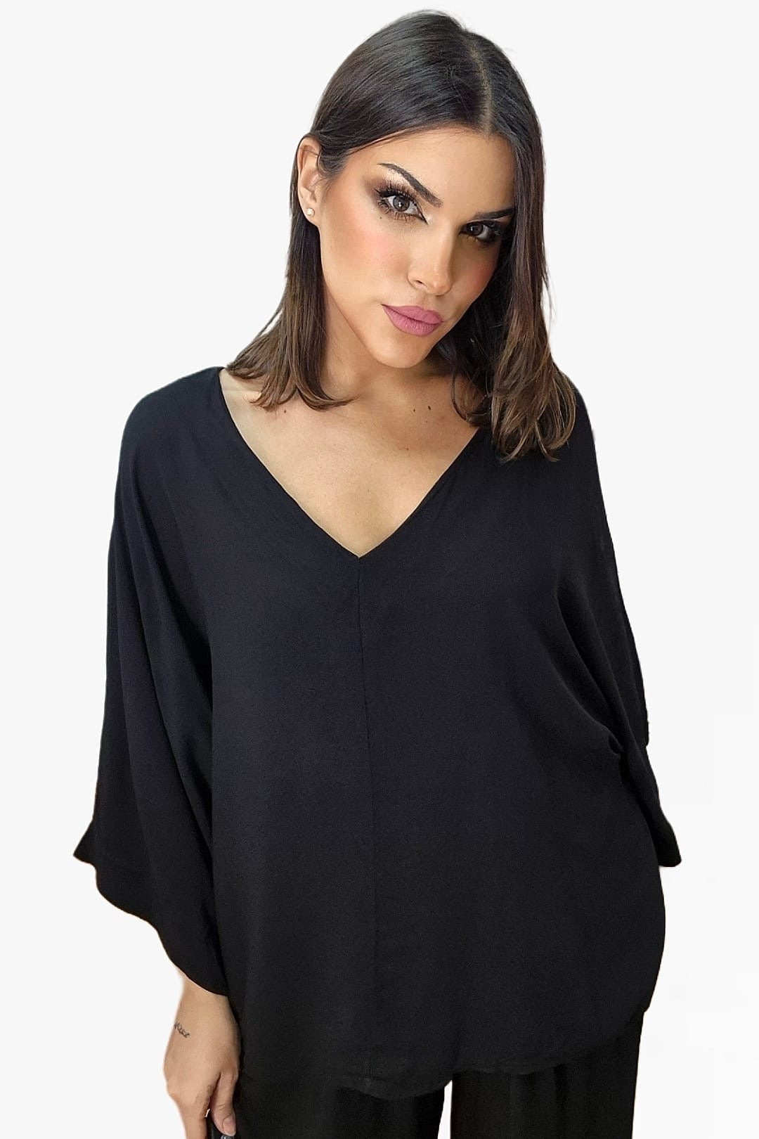 Bluson FLuido Oversize Negro