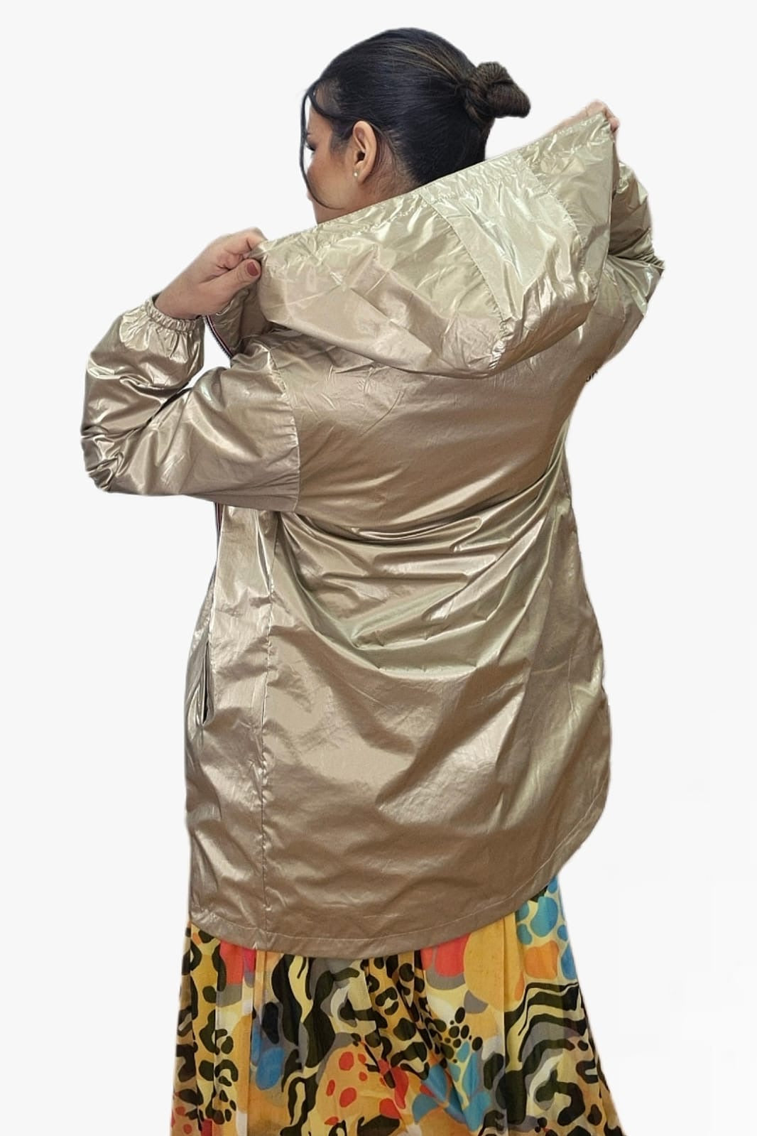 Chubasquero Bicolor Beige