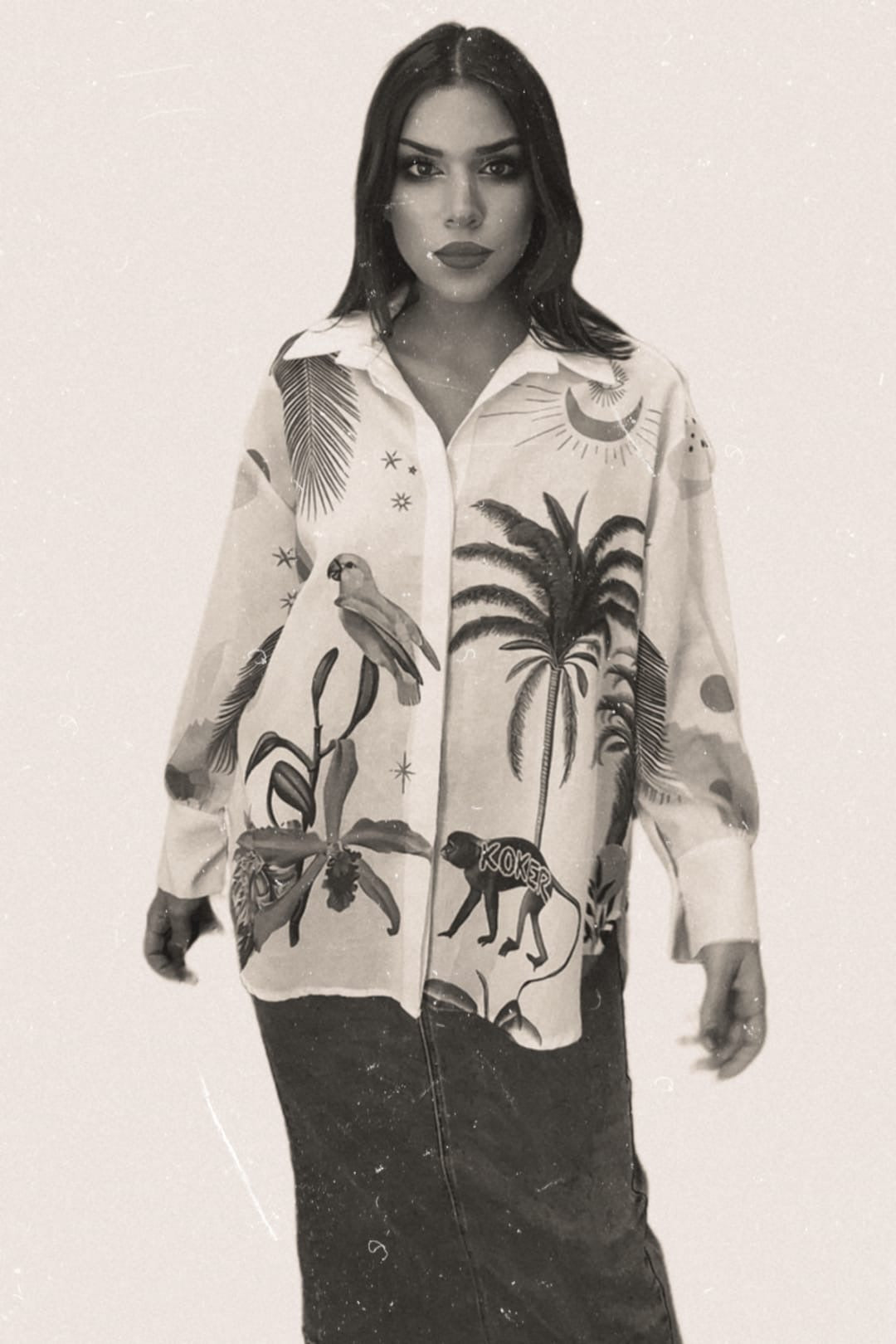 Camisa Palmera Monkey