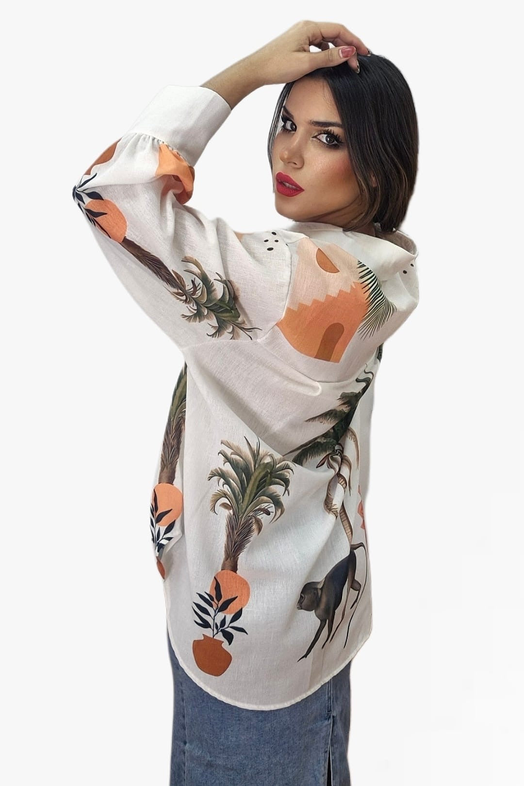 Camisa Palmera Monkey