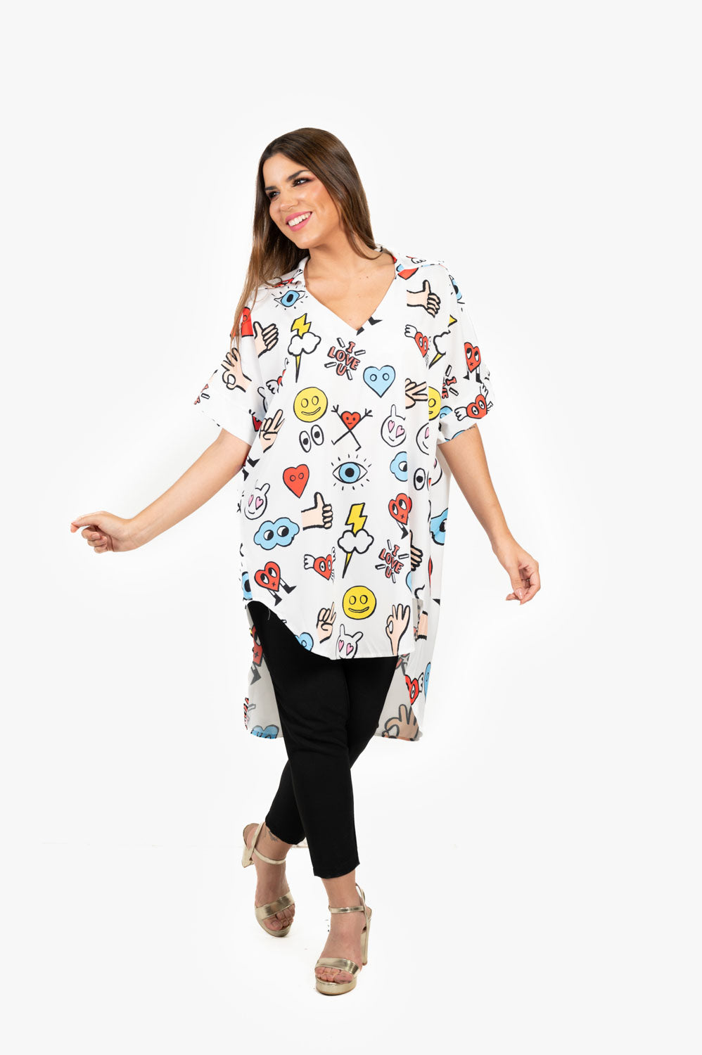 Camisa Lovely Emoji