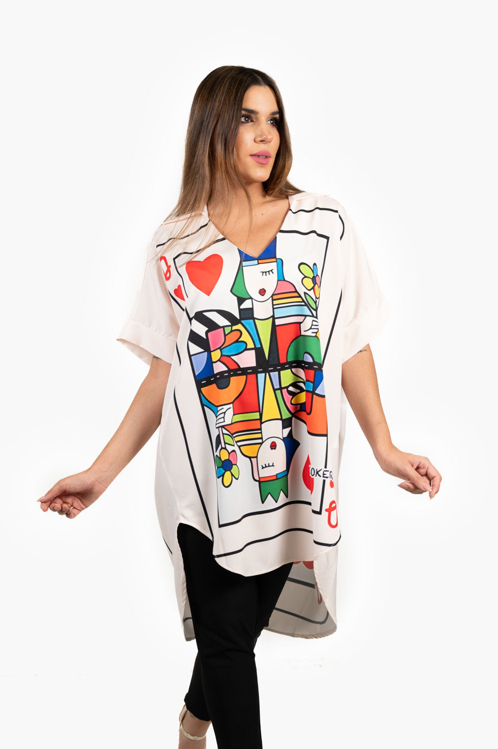 Camisa Queen of Hearts