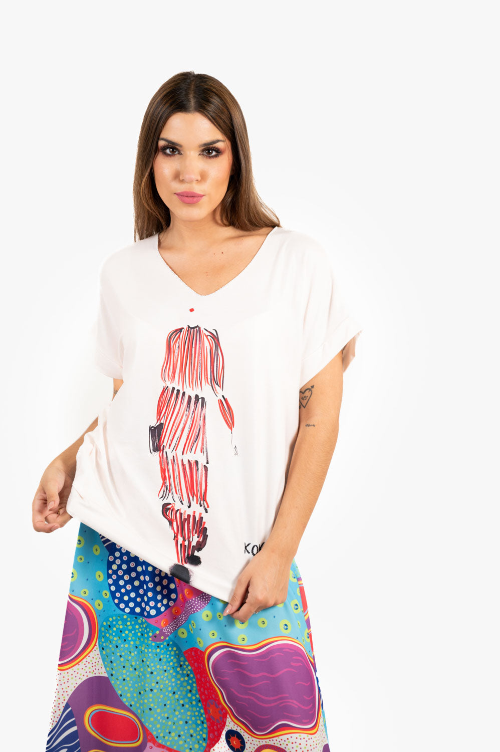 Camiseta Woman Line