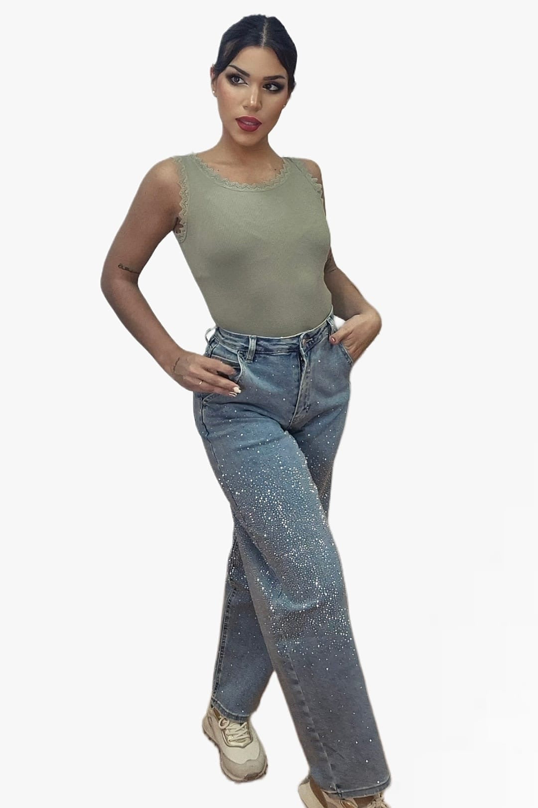 Pantalon Balloon Cristal