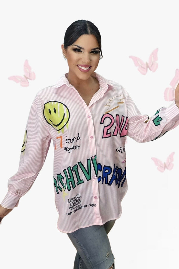 Camisa Rayon Emoji