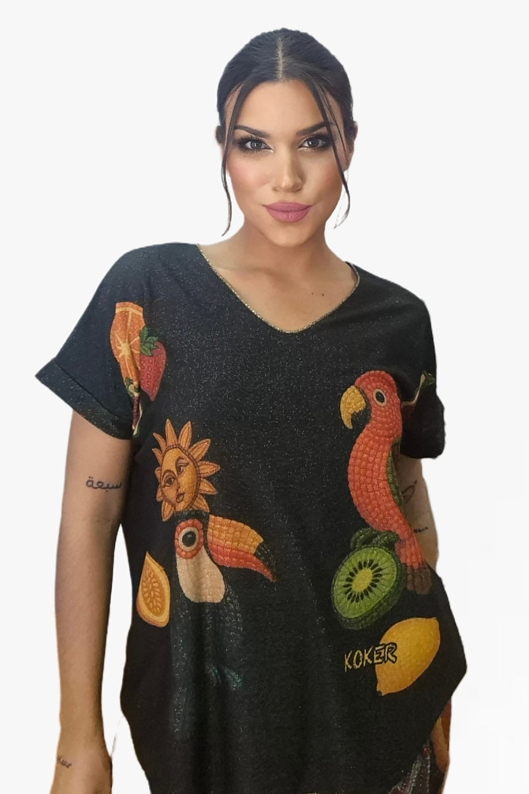 Camiseta Costa Rica Negra