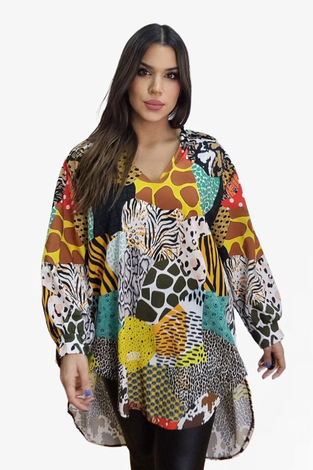 Blusa Kenya Print