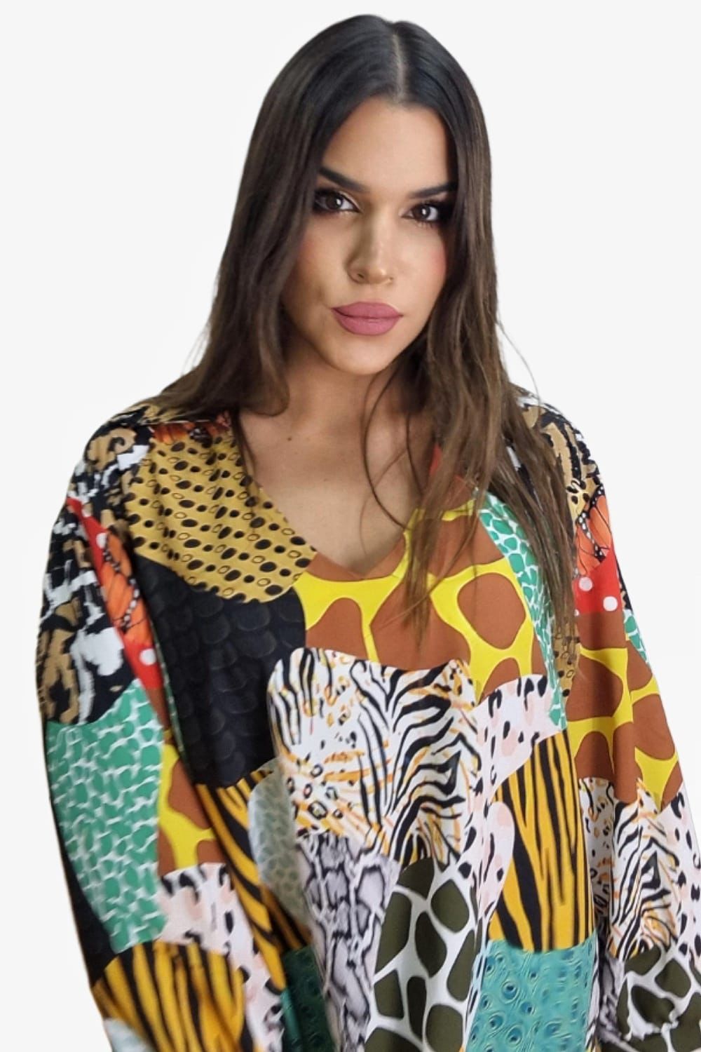 Blusa Kenya Print