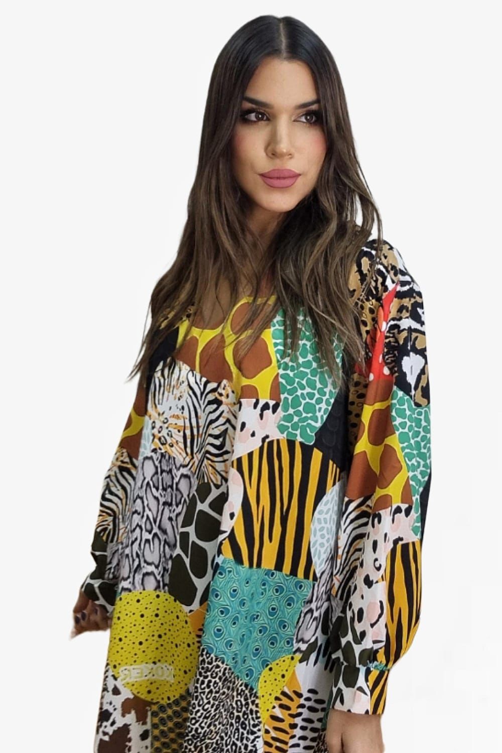 Blusa Kenya Print